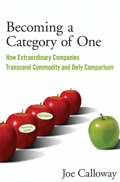 Becoming a Category of One